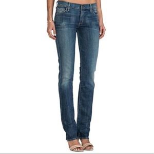 Citizens of Humanity Blue Medium Wash Ava Straight Leg Jeans